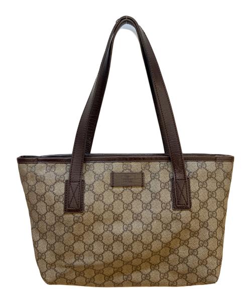 GUCCI（グッチ）GUCCI (グッチ) ハンドバッグ ベージュの古着・服飾アイテム
