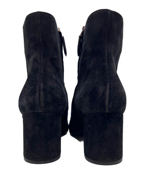 MIU MIU（ミュウミュウ）MIU MIU (ミュウミュウ) ブーティ ブラック サイズ:SIZE 37 1/2の古着・服飾アイテム