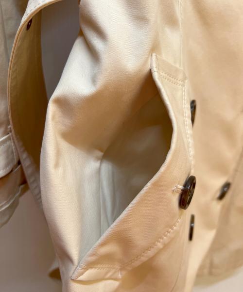 BURBERRY BLUE LABEL（バーバリー ブルー レーベル）BURBERRY BLUE LABEL (バーバリー ブルー レーベル) トレンチコート アイボリー サイズ:38の古着・服飾アイテム