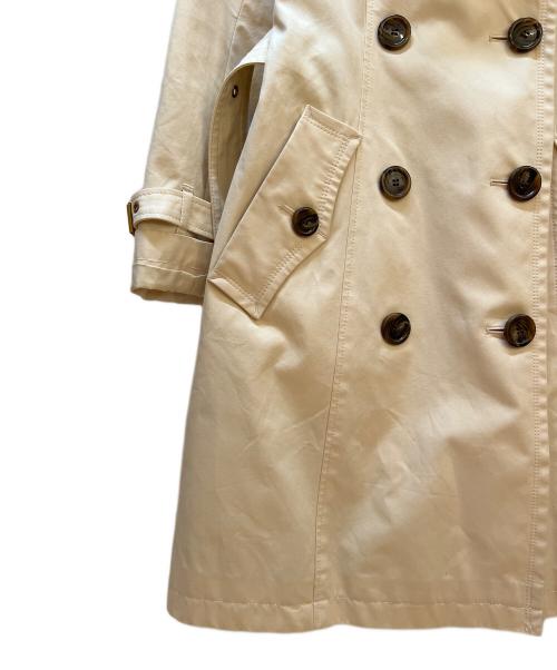 BURBERRY BLUE LABEL（バーバリー ブルー レーベル）BURBERRY BLUE LABEL (バーバリー ブルー レーベル) トレンチコート アイボリー サイズ:38の古着・服飾アイテム
