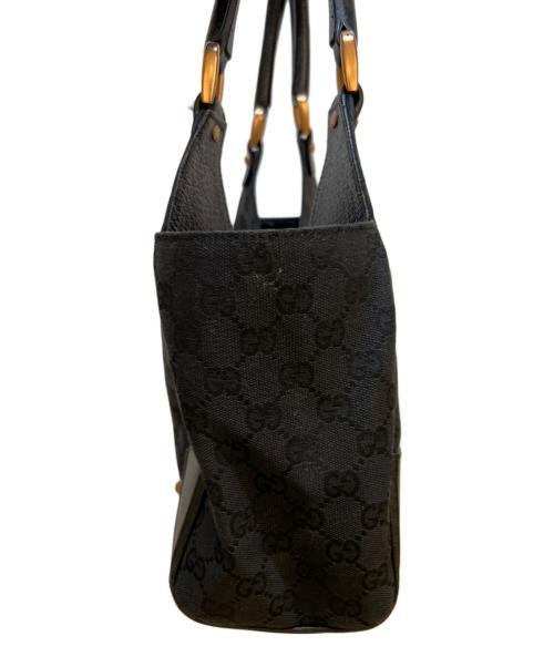 GUCCI（グッチ）GUCCI (グッチ) ハンドバッグ ブラックの古着・服飾アイテム