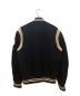 Hysteric Glamour (ヒステリックグラマー) アップリケヴァーシティジャケット ブラック×ホワイト サイズ:XL：35000円