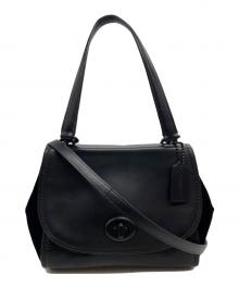 COACH（コーチ）の古着「2WAYバッグ」｜ブラック