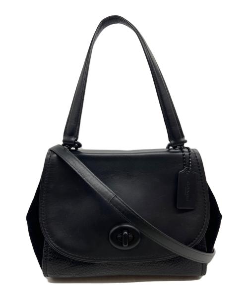 COACH（コーチ）COACH (コーチ) 2WAYバッグ ブラックの古着・服飾アイテム