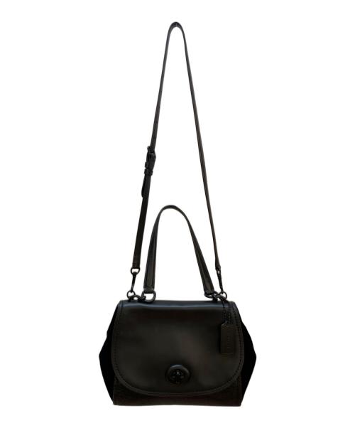 COACH（コーチ）COACH (コーチ) 2WAYバッグ ブラックの古着・服飾アイテム