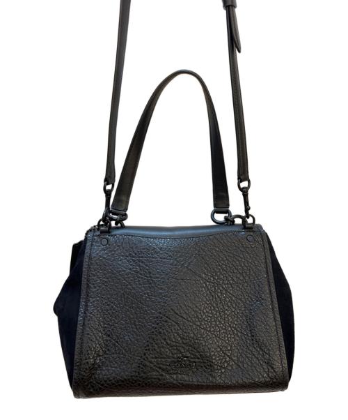 COACH（コーチ）COACH (コーチ) 2WAYバッグ ブラックの古着・服飾アイテム