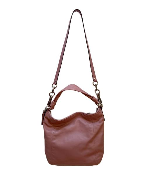 COACH（コーチ）COACH (コーチ) 2WAYショルダーバッグ ピンクの古着・服飾アイテム
