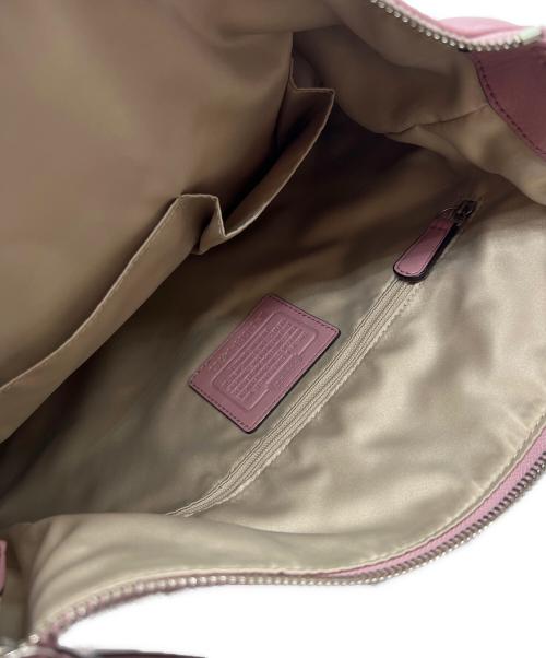 COACH（コーチ）COACH (コーチ) 2WAYショルダーバッグ ピンクの古着・服飾アイテム