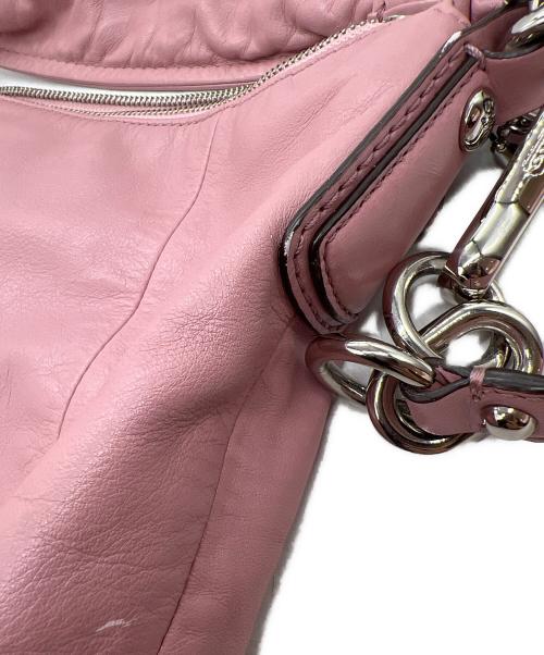 COACH（コーチ）COACH (コーチ) 2WAYショルダーバッグ ピンクの古着・服飾アイテム
