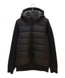 BLACK LABEL CRESTBRIDGE（ブラックレーベル クレストブリッジ）の古着「中綿ジャケット」｜ブラック