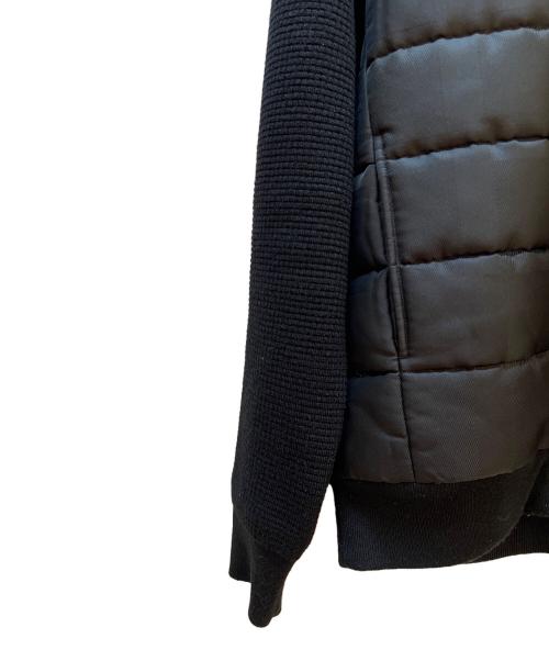 BLACK LABEL CRESTBRIDGE（ブラックレーベル クレストブリッジ）BLACK LABEL CRESTBRIDGE (ブラックレーベル クレストブリッジ) 中綿ジャケット ブラック サイズ:Lの古着・服飾アイテム