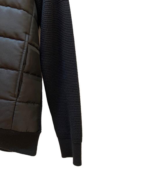 BLACK LABEL CRESTBRIDGE（ブラックレーベル クレストブリッジ）BLACK LABEL CRESTBRIDGE (ブラックレーベル クレストブリッジ) 中綿ジャケット ブラック サイズ:Lの古着・服飾アイテム