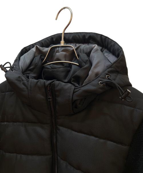 BLACK LABEL CRESTBRIDGE（ブラックレーベル クレストブリッジ）BLACK LABEL CRESTBRIDGE (ブラックレーベル クレストブリッジ) 中綿ジャケット ブラック サイズ:Lの古着・服飾アイテム