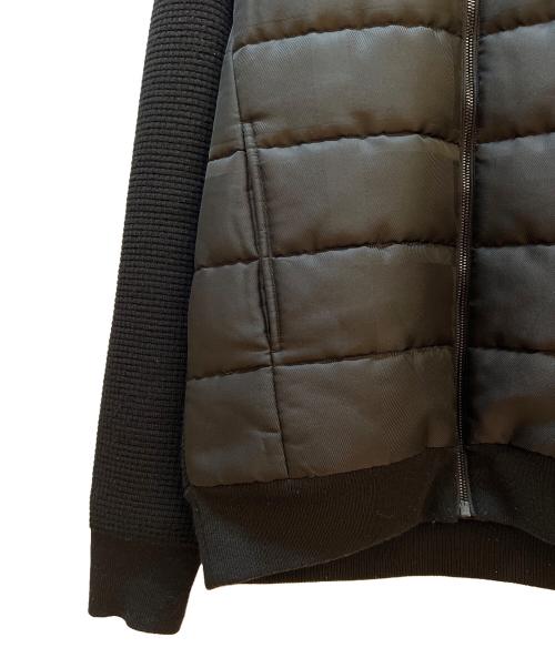 BLACK LABEL CRESTBRIDGE（ブラックレーベル クレストブリッジ）BLACK LABEL CRESTBRIDGE (ブラックレーベル クレストブリッジ) 中綿ジャケット ブラック サイズ:Lの古着・服飾アイテム