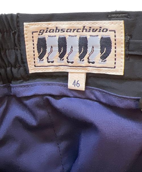 giab's ARCHIVIO（ジャブス アルキヴィオ）giab's ARCHIVIO (ジャブス アルキヴィオ) チノパン ブラック サイズ:46の古着・服飾アイテム