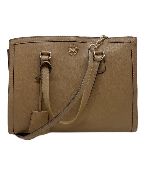MICHAEL KORS（マイケルコース）MICHAEL KORS (マイケルコース) 2WAYバッグ ブラウンの古着・服飾アイテム