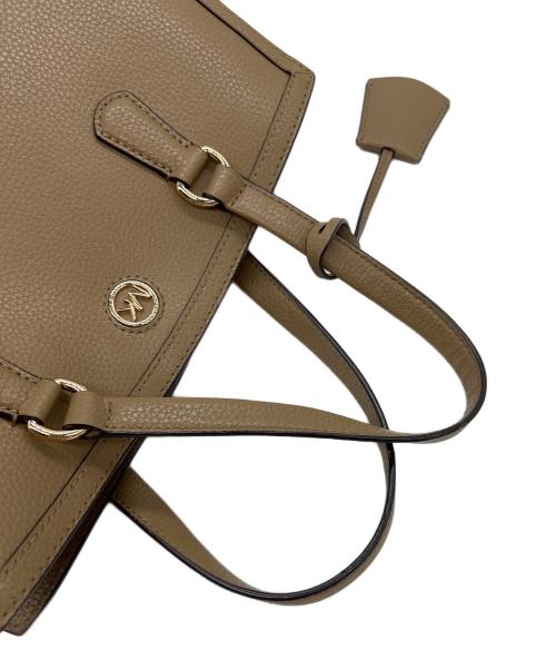 MICHAEL KORS（マイケルコース）MICHAEL KORS (マイケルコース) 2WAYバッグ ブラウンの古着・服飾アイテム