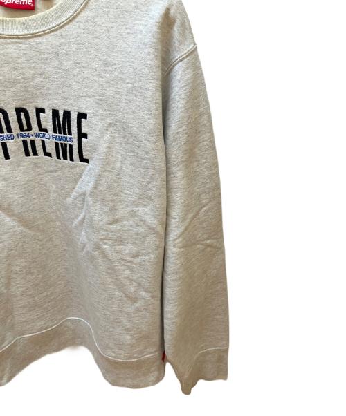 SUPREME（シュプリーム）SUPREME (シュプリーム) スウェット ライトグレー サイズ:Sの古着・服飾アイテム
