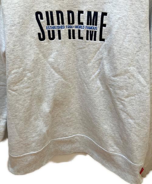 SUPREME（シュプリーム）SUPREME (シュプリーム) スウェット ライトグレー サイズ:Sの古着・服飾アイテム