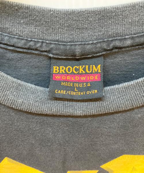 BROCKUM（ブロッカム）BROCKUM (ブロッカム) プリントTシャツ ブラック サイズ:Lの古着・服飾アイテム