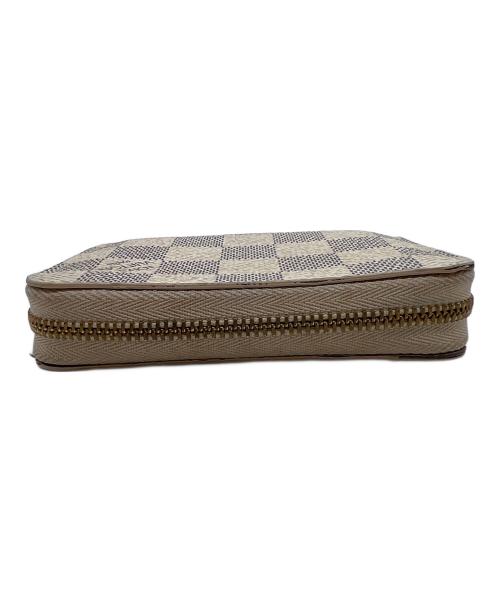 LOUIS VUITTON（ルイ ヴィトン）LOUIS VUITTON (ルイ ヴィトン) ラウンドファスナー財布 ホワイトの古着・服飾アイテム
