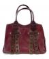 Vivienne Westwood (ヴィヴィアンウエストウッド) トートバッグ ワインレッド：18000円