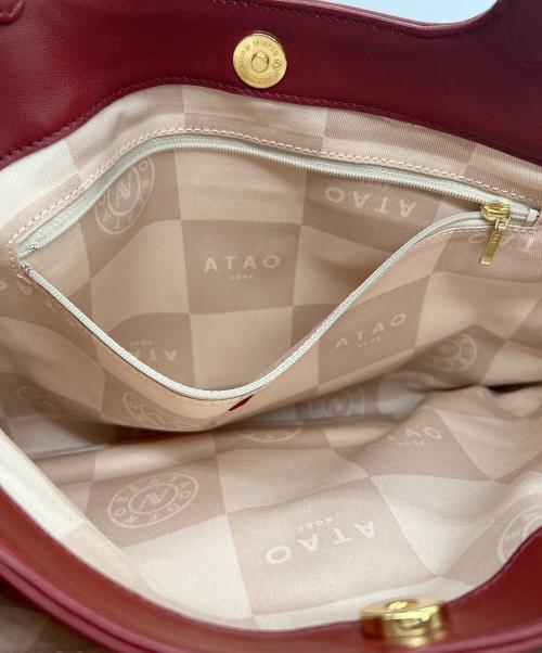 ATAO（アタオ）ATAO (アタオ) 2WAYバッグ ボルドーの古着・服飾アイテム
