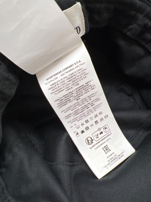 STONE ISLAND（ストーンアイランド）STONE ISLAND (ストーンアイランド) バケットハット ブラックの古着・服飾アイテム