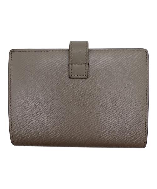CELINE（セリーヌ）CELINE (セリーヌ) 2つ折り財布/ミディアムストラップウォレット ベージュの古着・服飾アイテム
