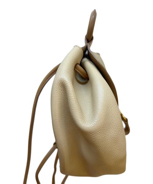 DELVAUX（デルヴォー）DELVAUX (デルヴォー) リュックサック アイボリーの古着・服飾アイテム