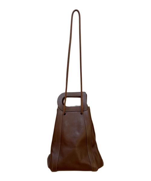 DELVAUX（デルヴォー）DELVAUX (デルヴォー) ハンドバッグ ブラウンの古着・服飾アイテム