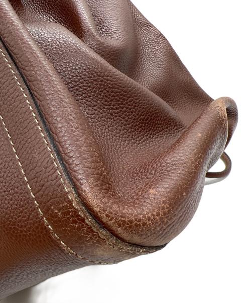 DELVAUX（デルヴォー）DELVAUX (デルヴォー) ハンドバッグ ブラウンの古着・服飾アイテム