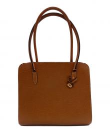 DELVAUX（デルヴォー）の古着「ハンドバッグ」｜ブラウン