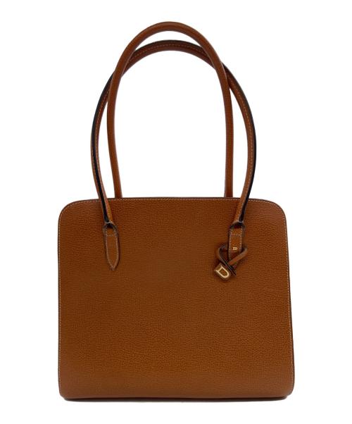 DELVAUX（デルヴォー）DELVAUX (デルヴォー) ハンドバッグ ブラウンの古着・服飾アイテム