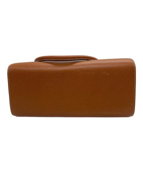 DELVAUX（デルヴォー）DELVAUX (デルヴォー) ハンドバッグ ブラウンの古着・服飾アイテム