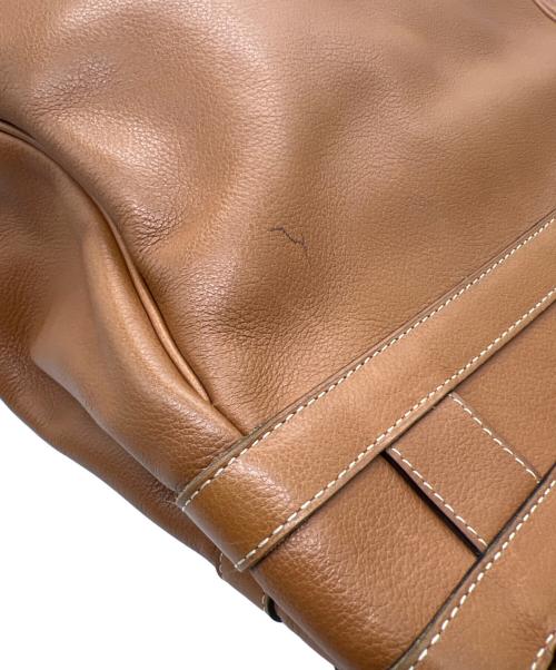DELVAUX（デルヴォー）DELVAUX (デルヴォー) 2WAYバッグ ブラウンの古着・服飾アイテム