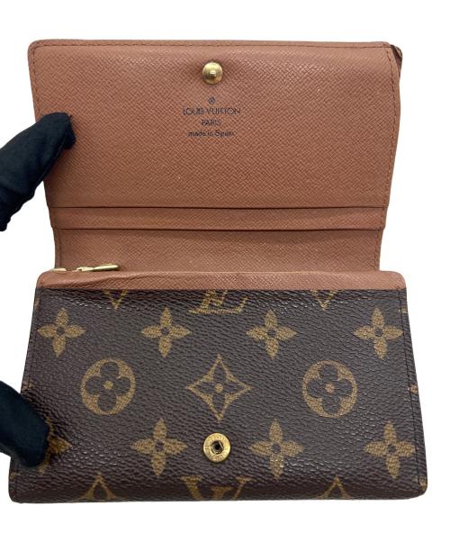 LOUIS VUITTON（ルイ ヴィトン）LOUIS VUITTON (ルイ ヴィトン) 2つ折り財布 ブラウンの古着・服飾アイテム