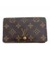 LOUIS VUITTON（ルイ ヴィトン）の古着「2つ折り財布」｜ブラウン