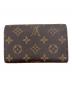 LOUIS VUITTON (ルイ ヴィトン) 2つ折り財布 ブラウン：13000円