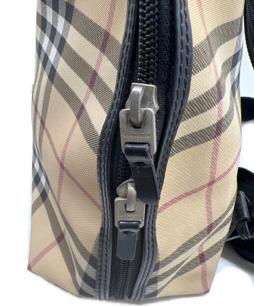 BURBERRY（バーバリー）BURBERRY (バーバリー) リュック ベージュ×ブラックの古着・服飾アイテム