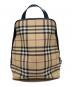 BURBERRY（バーバリー）の古着「リュック」｜ベージュ×ブラック