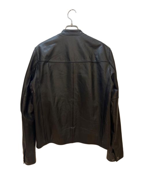 COACH（コーチ）COACH (コーチ) レザージャケット ブラック サイズ:Sの古着・服飾アイテム