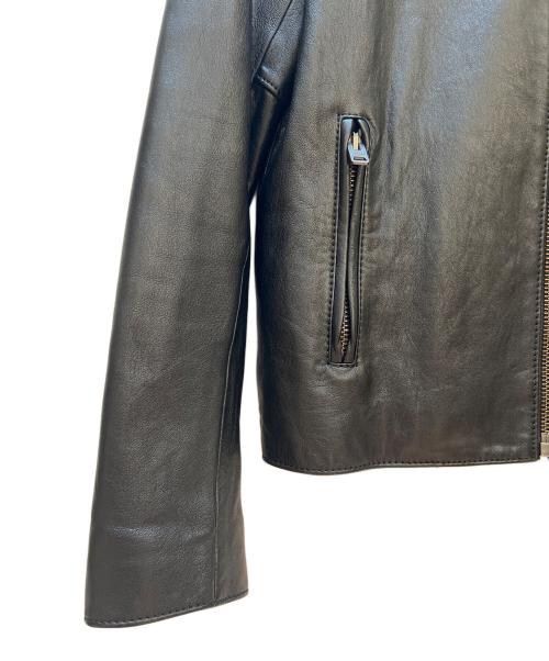 COACH（コーチ）COACH (コーチ) レザージャケット ブラック サイズ:Sの古着・服飾アイテム