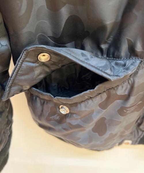 A BATHING APE（アベイシングエイプ）A BATHING APE (アベイシングエイプ) MA-1ジャケット ブラック サイズ:Lの古着・服飾アイテム