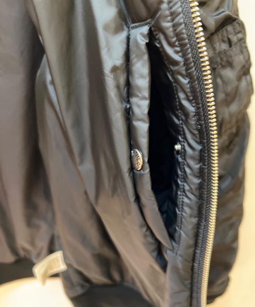 A BATHING APE（アベイシングエイプ）A BATHING APE (アベイシングエイプ) MA-1ジャケット ブラック サイズ:Lの古着・服飾アイテム