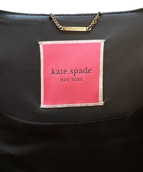 Kate Spade（ケイトスペード）Kate Spade (ケイトスペード) ボアコート ブラック サイズ:4の古着・服飾アイテム