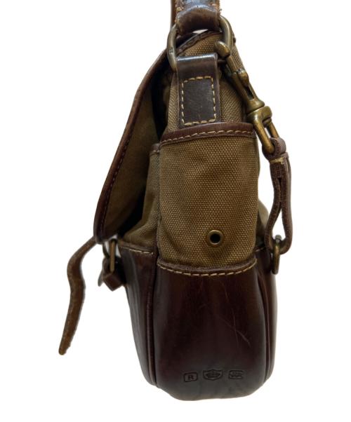 RALPH LAUREN（ラルフローレン）RALPH LAUREN (ラルフローレン) メッセンジャーバッグ ブラウンの古着・服飾アイテム