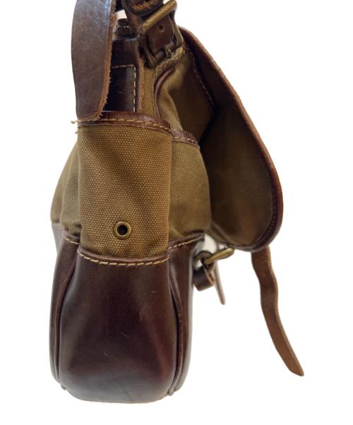 RALPH LAUREN（ラルフローレン）RALPH LAUREN (ラルフローレン) メッセンジャーバッグ ブラウンの古着・服飾アイテム
