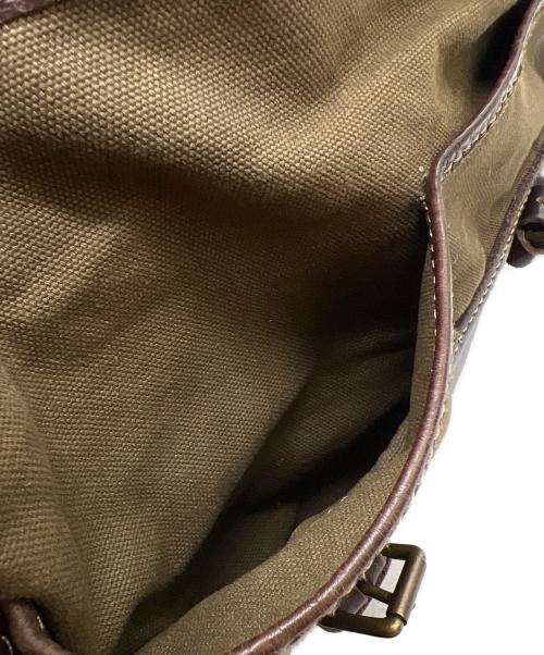 RALPH LAUREN（ラルフローレン）RALPH LAUREN (ラルフローレン) メッセンジャーバッグ ブラウンの古着・服飾アイテム