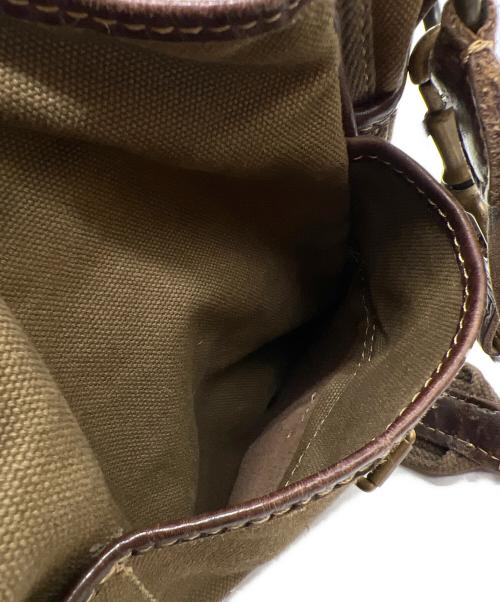 RALPH LAUREN（ラルフローレン）RALPH LAUREN (ラルフローレン) メッセンジャーバッグ ブラウンの古着・服飾アイテム